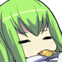 CT_AnimeGreenHairMunch Discord emoji