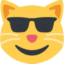 Sunglasses Cat Discord Emoji