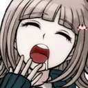 chiaki_nanami_bored Discord Emoji