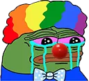 PeepoCryingClown Discord Emoji