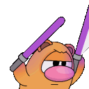 crittersaberpurple Discord Emoji