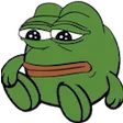 Sad Pepe sadpepe Discord Emoji