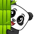Panda Peek Discord Emoji