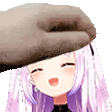 RushiaHeadPat Discord Emoji