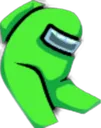 AmongUS_Ejected_Lime Discord Emoji