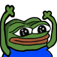 PeepoCheerMan Discord emoji