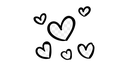 white_hearts Discord emoji