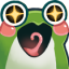 frog_sparkle Discord emoji
