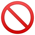 prohibited