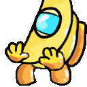AmongUs_Banana Discord Emoji