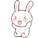 Scared Bunny Discord Emoji