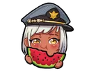NadiaEatingwatermelon