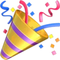 Partypopper 1 F389 partypopper_1f389 Discord Emoji