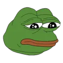 Pepe Sad pepe_sad Discord Emoji