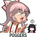 poggers Discord Emoji