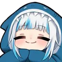 Gura Happy Discord Emoji