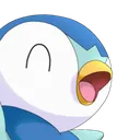 Piplup Happy Discord Emoji