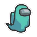 Among Us Ghost Discord Emoji