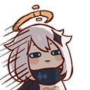 PaimonAffraid Discord emoji