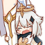 PaimonHiding Discord emoji