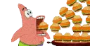 SpongebobPatrickEating