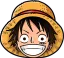 Happy Luffy Discord Emoji