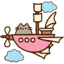 pusheenairship Discord emoji