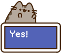 pusheenyes Discord emoji