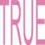 true