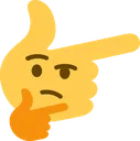 Thinkinghandisthinking Discord Emoji