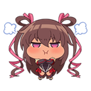 YukiPout Discord emoji