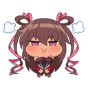 YukiPout Discord Emoji