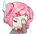 AA_Natsuki_Facepalm AA_Natsuki_Facepalm