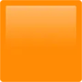 largeorangesquare_1f7e7 Discord Emoji