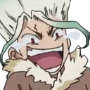 dr_senku_laugh Discord emoji