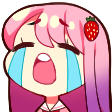 Strawberry_Cry Discord emoji