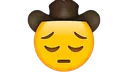 Sad Cowboy sadcowboy Discord Emoji