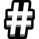 hashtag