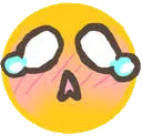 Blush Cry Discord Emoji