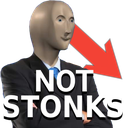 notstonks Discord emoji