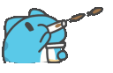bugcat_shooting_boba Discord Emoji