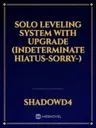 sololevelingsystemwithupgrade831