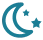 Weather_ClearNight Discord emoji