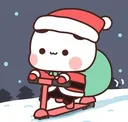Panda Santa PandaSanta Discord Emoji