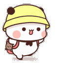 PandaYellowRun Discord Emoji