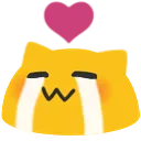 BlobCryingHeartLove Discord Emoji