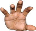 hand_left Discord emoji