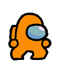 Among Us Orange Dance Discord Emoji