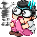 DwightScared Discord emoji