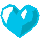 googleblueheart